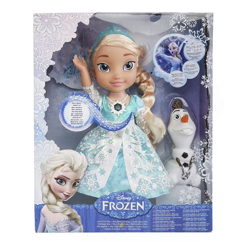 elsa frozen doll singing|frozen sing along elsa doll.